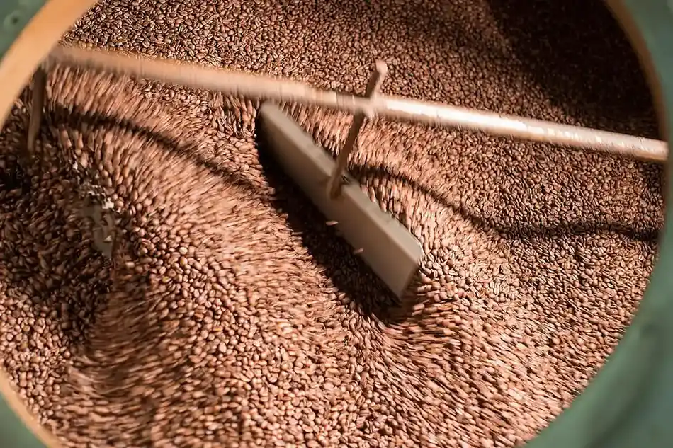 Tueste de granos de café