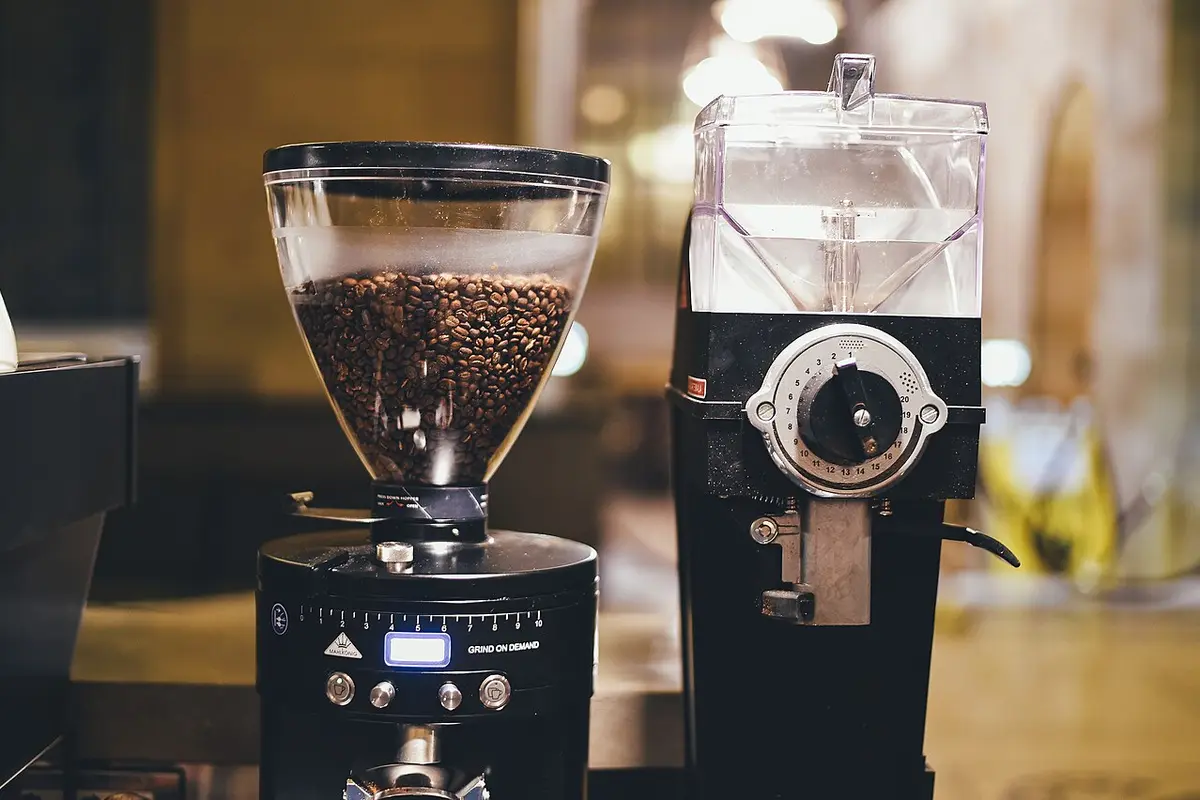 Granos de café tostados